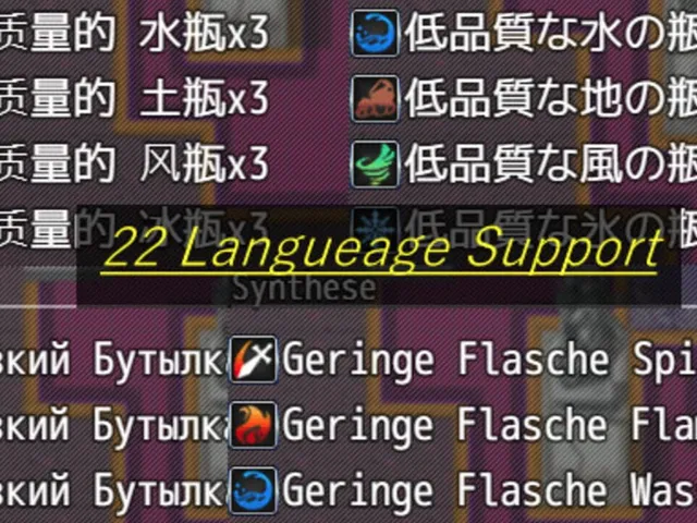 Item Synthesis and Dungeon Exploration