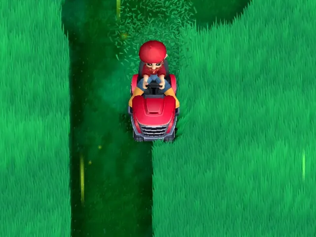 It's Literally Just Mowing
