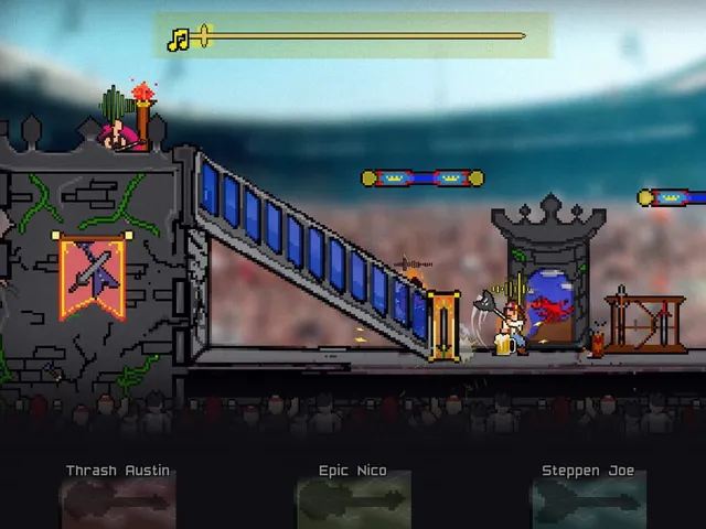 It's Raining Fists and Metal