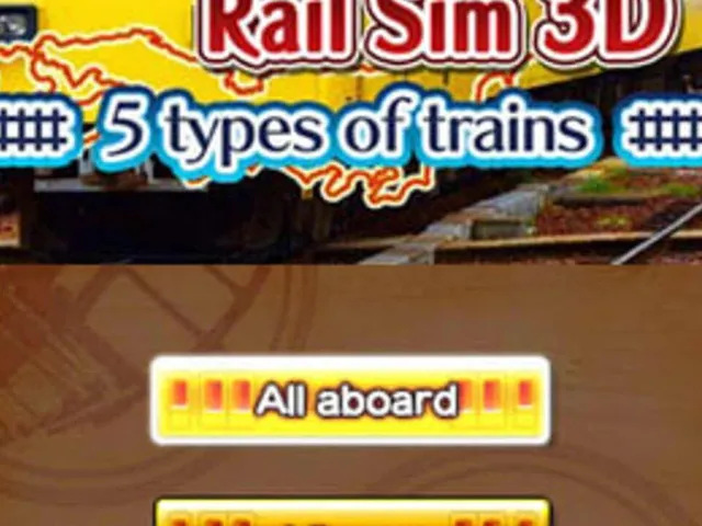 Japanese Rail Sim 3D: 5 types of trains