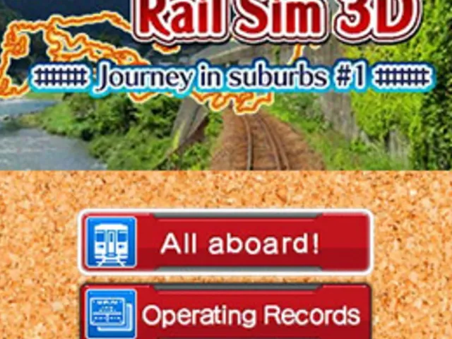 Japanese Rail Sim 3D Journey in Suburbs #1