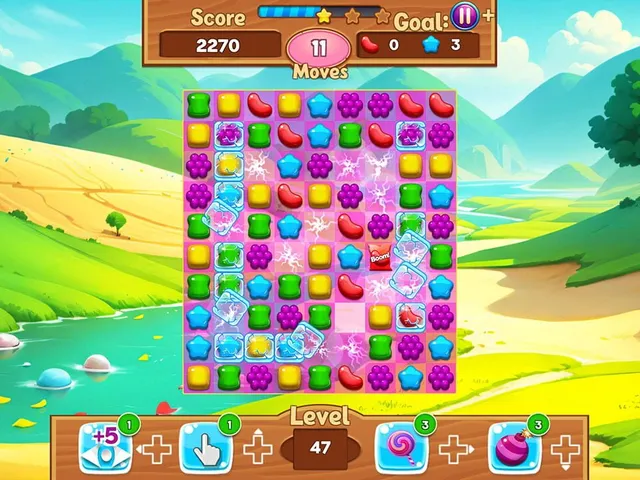 Jelly Fruits Adventure: Magic Match 3 Puzzle