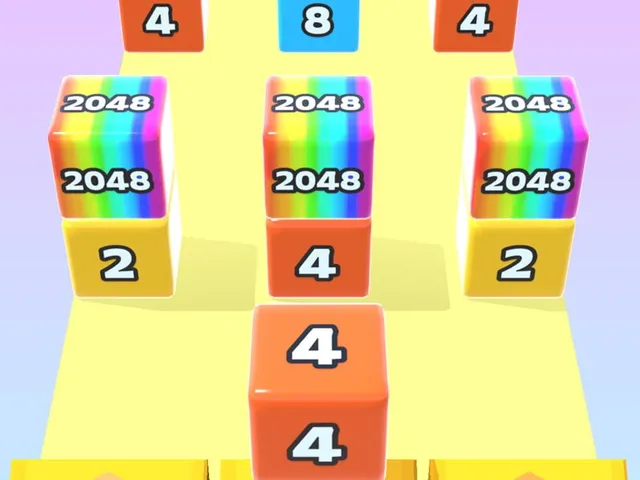Jelly Run 2048