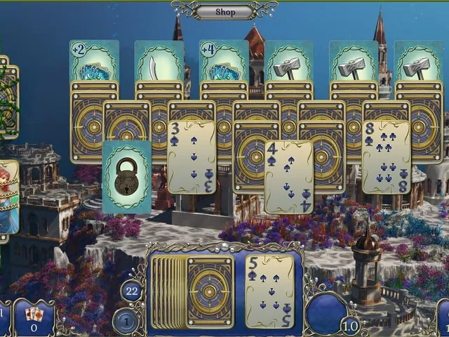 Jewel Match Atlantis Solitaire 3: Collector's Edition