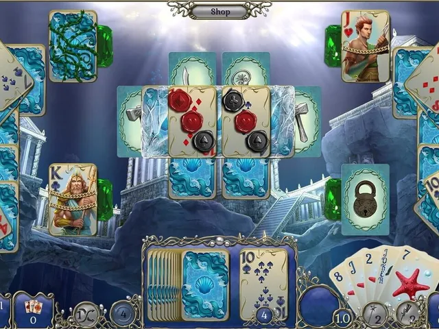 Jewel Match Atlantis Solitaire: Collector's Edition