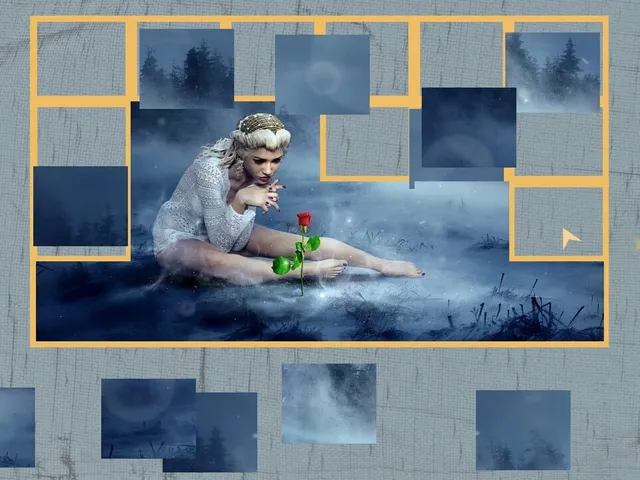 Jigsaw Frame: Relax