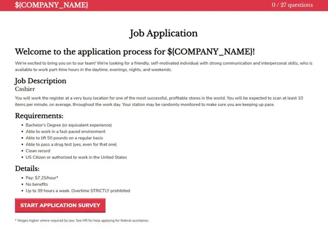 Job Application Simulator