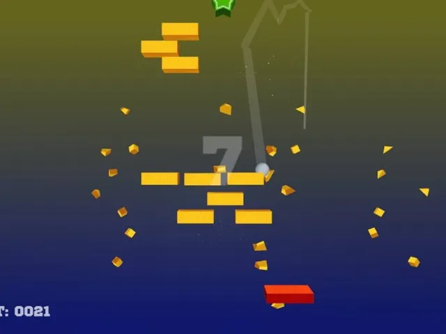 Jumping Bricks Ball