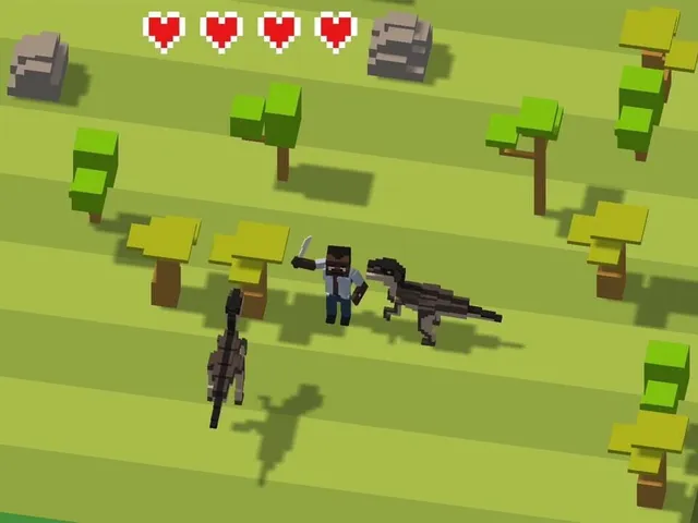 Jurassic Hopper: Crossy Dinos