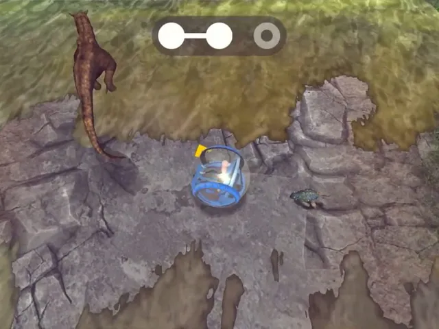 Jurassic World: Camp Cretaceous - Gyrosphere Minigame