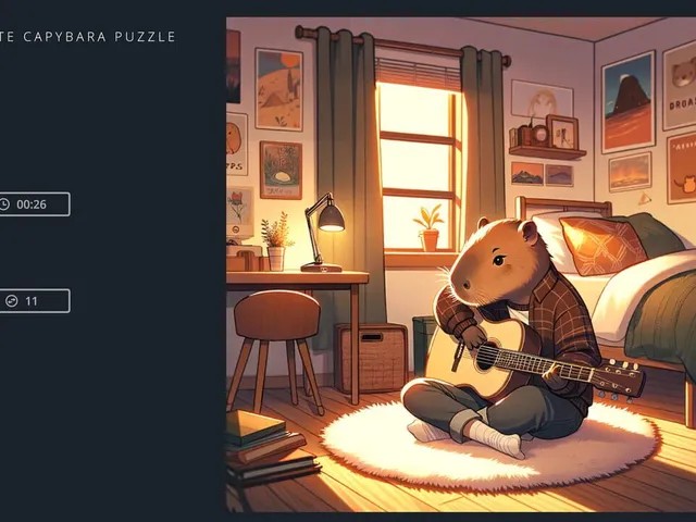 Just a Cute Capybara Puzzle