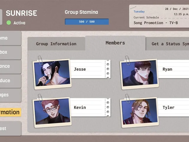 K-Pop & Rock Band Manager