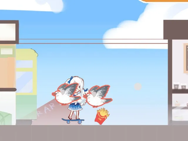 Kaidi Armed With a Cat