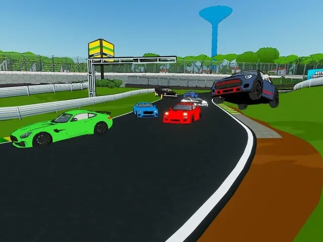 Kartoon Racing: Singleplayer Multiplayer Racing