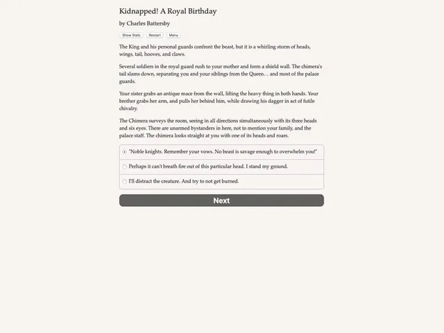 Kidnapped! A Royal Birthday