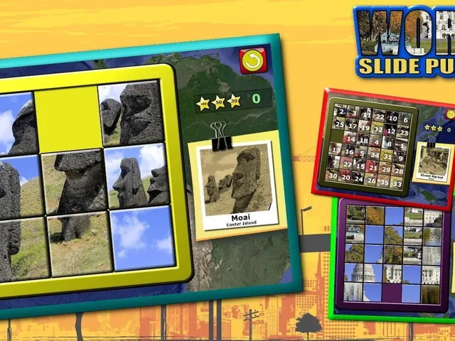 Kids Slide Puzzle World mystic squares 15 game