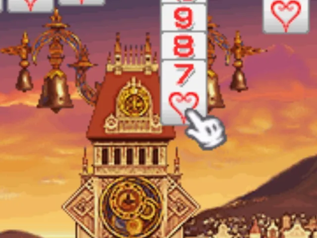 Kingdom Hearts: Card Struggle - Spider Solitaire