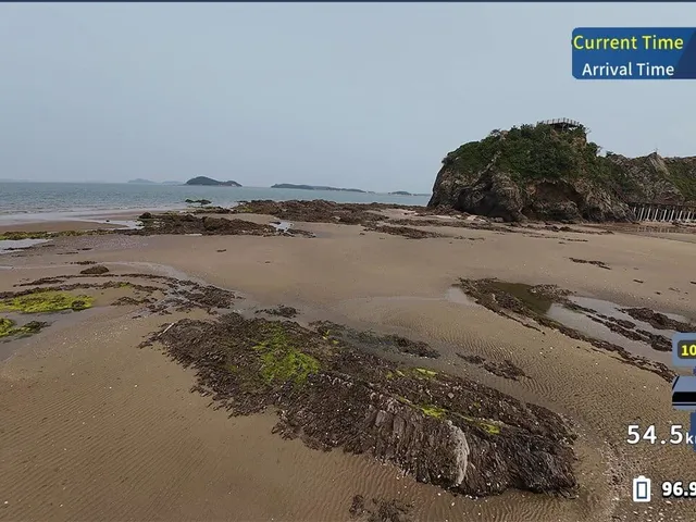 Korean Drone Flying Tour Anmyeon-eup