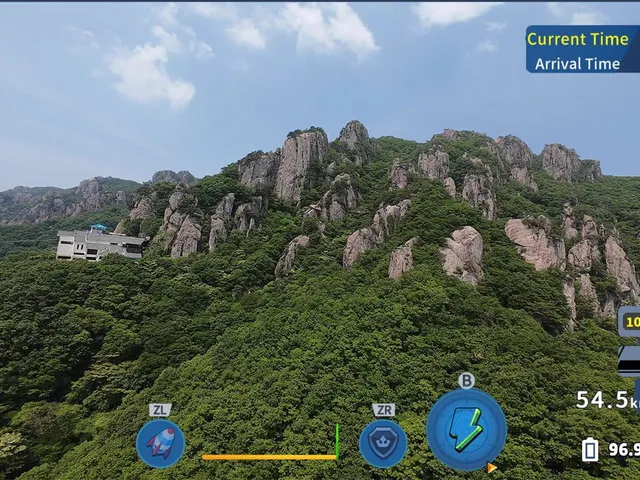 Korean Drone Flying Tour Daedunsan