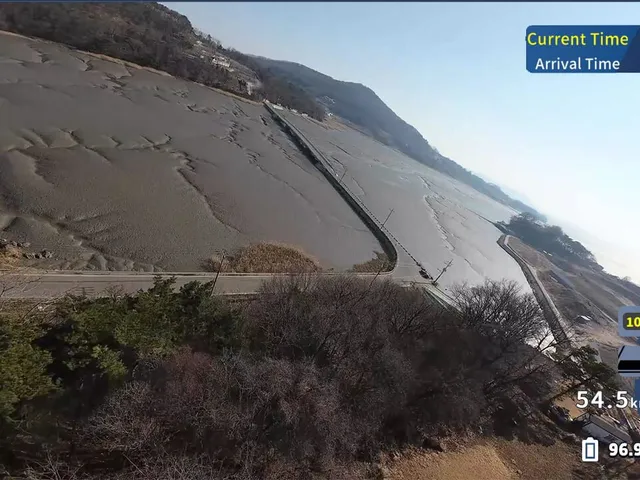 Korean Drone Flying Tour Donggeom-do