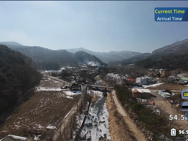 Korean Drone Flying Tour Gapyeong-gun