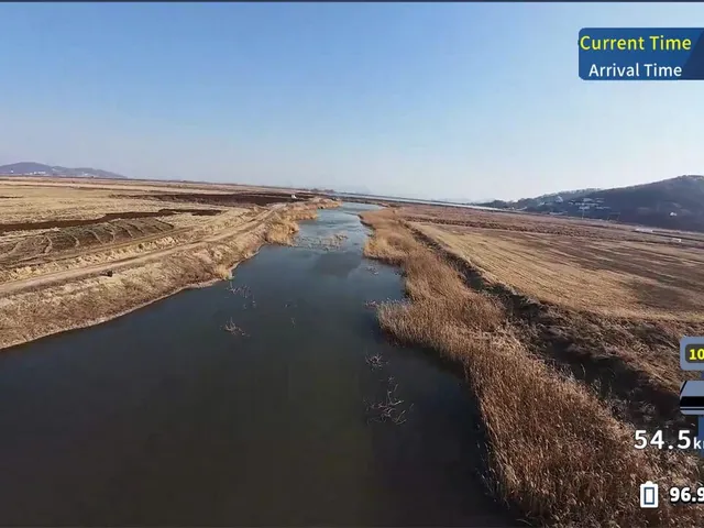 Korean Drone Flying Tour Hwado-myeon
