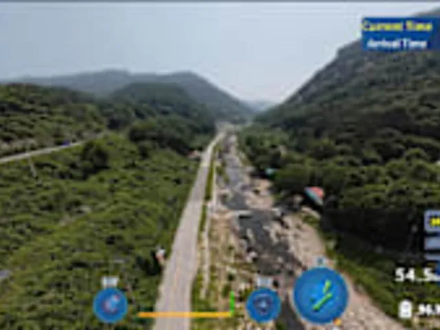Korean Drone Flying Tour Okgyecheon