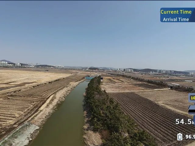 Korean Drone Flying Tour Siheung-si