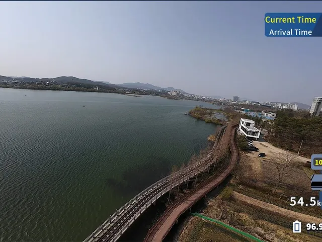 Korean Drone Flying Tour Uiwang-si