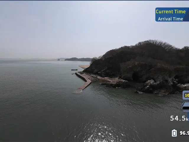 Korean Drone Flying Tour Yadal Dock