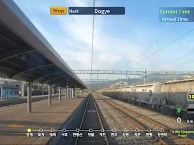 Korean Rail Celesti Express ITX-MAUM Taebaek Line