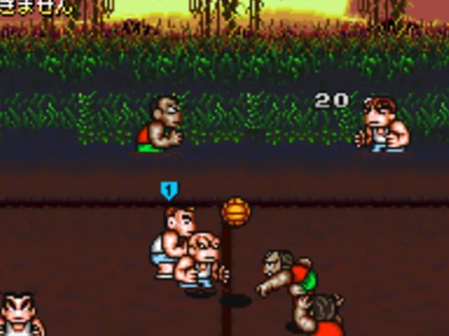 Kunio's Dodgeball Time, C'mon Guys!