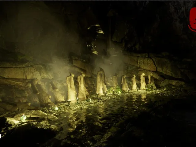 Lady in tomb: Beneath the ocean