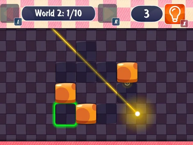 Laser Brain Puzzle: Classic Logic Arcade