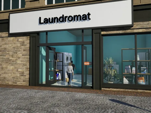 Laundromat Manager Simulator