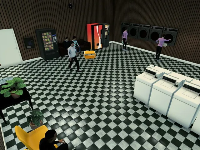 Laundromat Simulator
