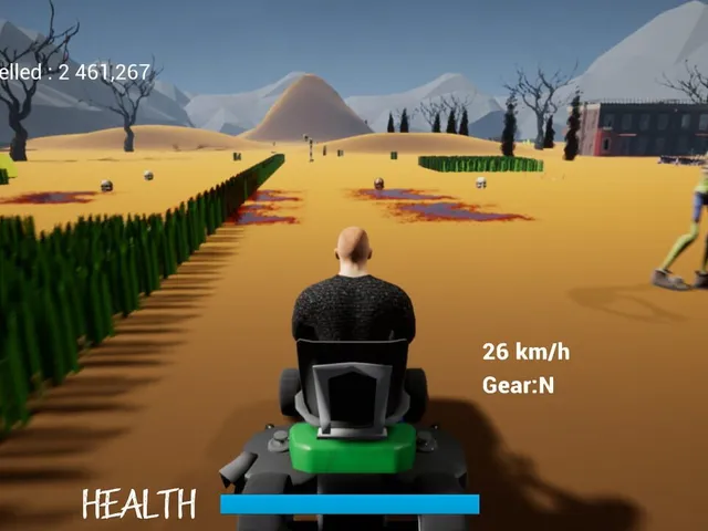 Lawnmower Game: Zombies