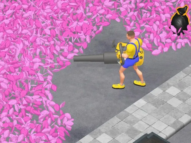 Leaf Blower: City Cleaning Game