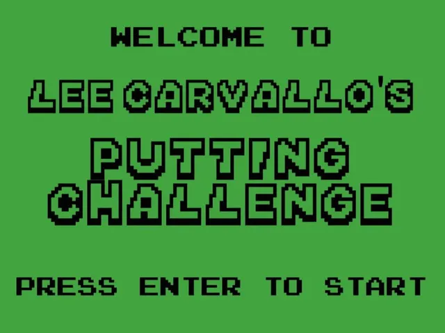 Lee Carvallo's Putting Challenge