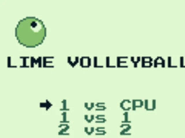 Lime Volleyball