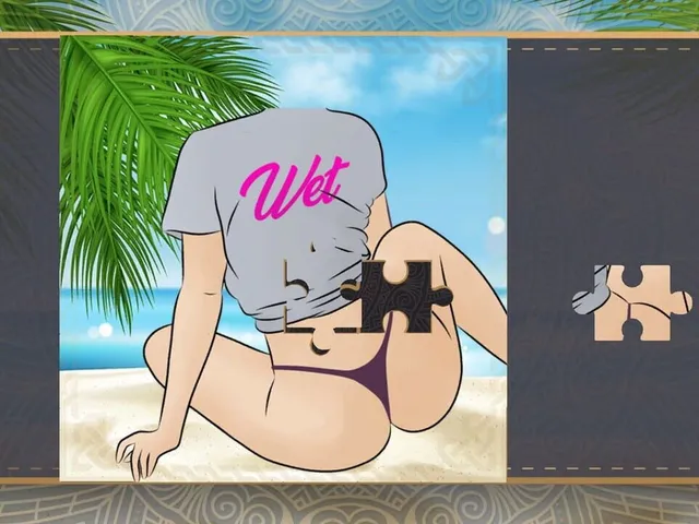 LineArt Jigsaw Puzzle: Erotica Summer