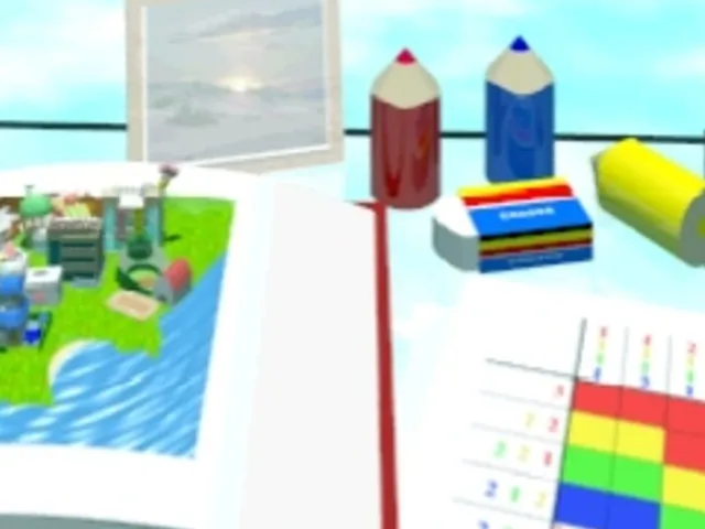 Logic Puzzle Rainbow Town