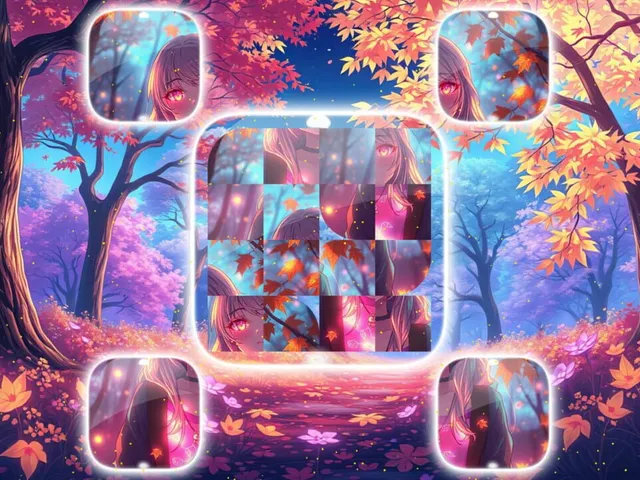 Lovely Anime Puzzle: Autumn