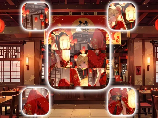 Lovely Anime Puzzle: Lunar