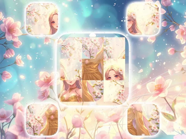 Lovely Anime Puzzle: Spring