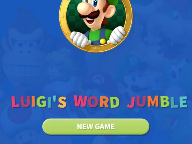 Luigi's Word Jumble