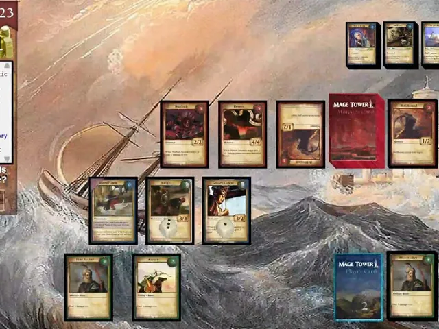 Mage Tower, A Tower Defense Card Game