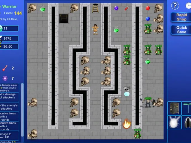 Magic Tower: Destroy the Wormhole