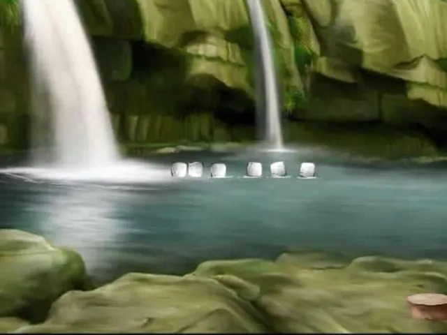 Magic Waterfall Escape