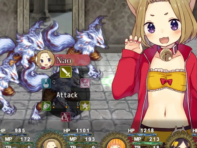 Magical girl's labyrinth
